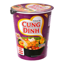 Лапша быстрого приготовления Pho Ha Noi со вкусом свинины с грибами Cung Dinh, стакан 65 г