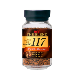 Кофе натуральный растворимый сублимированный Бленд 117 UCC, 90 г