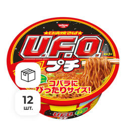 Суп-лапша НЛО мини Nissin, чашка 63 г х 12 шт