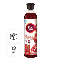 Концентрированная смесь для напитков Hong-Cho Гранат Daesang, 900 мл х 12 шт