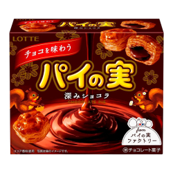 Бисквитное пирожное Deep Chocolate с шоколадной начинкой Lotte, 69 г