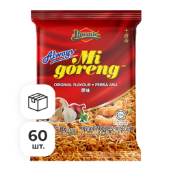 Лапша быстрого приготовления Ми Горенг Классическая Ibumie, пачка 80 г х 60 шт