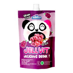 Желе питьевое Jelvit со вкусом винограда Donald, 70 мл