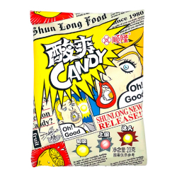Кислые конфеты со вкусом лимона Shun Long Food, 20 г Кислые конфеты со вкусом лимона Shun Long Food, 20 г