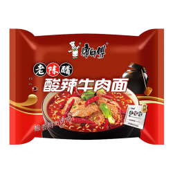 Лапша быстрого приготовления с вкусом кисло-острой говядины Kang Shi Fu, пачка 110 г Лапша быстрого приготовления с вкусом кисло-острой говядины Kang Shi Fu, пачка 110 г