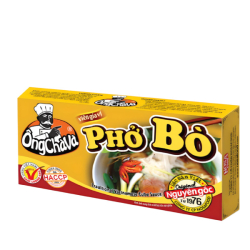 Бульонные кубики Фо Бо со вкусом говядины Ong Cha Va, 112,5 г
