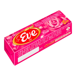 Жевательная резинка Eve со вкусом розы Lotte, 26 г