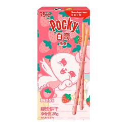 Палочки Pocky со вкусом клубники Glico, 35 г