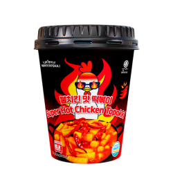 Рисовые клёцки ттокпокки острые Wonderpokki, стакан 120 г Рисовые клёцки ттокпокки острые Wonderpokki, стакан 120 г