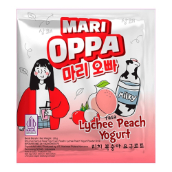 Растворимый напиток со вкусом личи и персика Mari Oppa, 20 г
