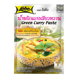 Приправа-паста Зеленый карри Lobo, 50 г