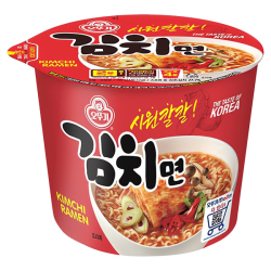 Лапша быстрого приготовления Кимчи Рамён Ottogi, чашка 105 г