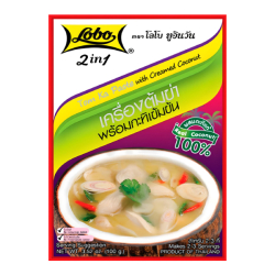Приправа-паста для супа Том Кха с кокосовыми сливками Lobo, 100 г