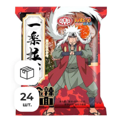 Лапша быстрого приготовления острая Naruto, пачка 140 г х 24 шт