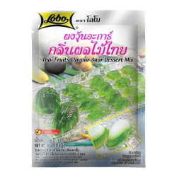 Десерт агар-агар с соком тайских фруктов Lobo, 115 г