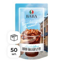 Напиток концентрированный для приготовления коктейля кофейный со вкусом лесного ореха Baba, 190 мл х 50 шт