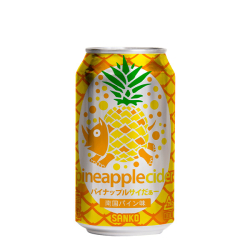 Напиток газированный со вкусом ананаса Sanko, 350 мл