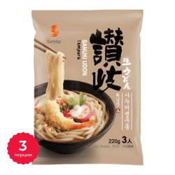 Лапша быстрого приготовления Сануки Удон Темпура Samlip, пачка 684 г