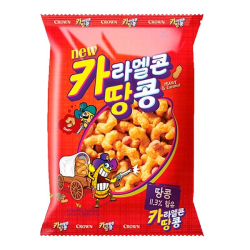 Кукурузные палочки в карамельно-арахисовой глазури Crown, 72 г