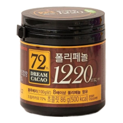 Горький шоколад в кубиках Dream Cacao 72% Lotte, 86 г
