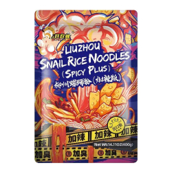 Лапша быстрого приготовления рисовая лосыфэнь острая Haohuanluo, пачка 400 г