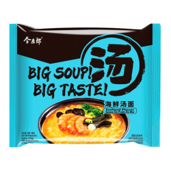 Лапша быстрого приготовления со вкусом морепродуктов JML Jinmailang Foods, пачка 125 г