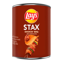Чипсы Stax со вкусом дымного барбекю Lay's, банка 42 г