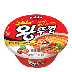 Лапша быстрого приготовления Вантуккон Paldo, чашка 110 г Лапша быстрого приготовления Вантуккон Paldo, чашка 110 г