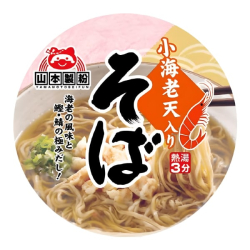 Лапша быстрого приготовления соба с жареными креветками Yamamoto cup, чашка 77 г