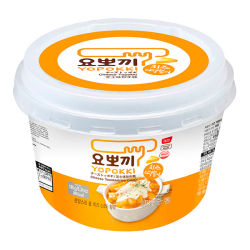 Рисовые клёцки ттокпокки с сыром Yopokki, чашка 180 г Рисовые клёцки ттокпокки с сыром Yopokki, чашка 180 г