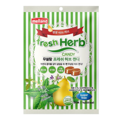 Карамель без сахара со вкусом мяты, айвы, грейпфрута, лайма Melland, 74 г