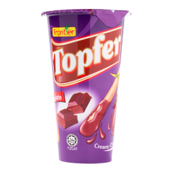 Бисквитные палочки Topfer с шоколадным кремом Frontier, 40 г