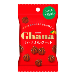 Шоколад с молочным трюфелем Ghana Lotte, 45 г