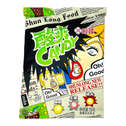 Кислые конфеты со вкусом колы Shun Long Food, 20 г