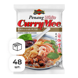 Лапша быстрого приготовления Ми Суп Белое карри Ibumie, пачка 105 г х 48 шт