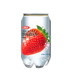 Напиток газированный клубника Sparkling OKF, 350 мл