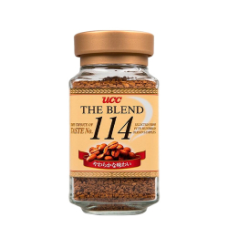 Кофе натуральный растворимый сублимированный Бленд 114 UCC, 90 г