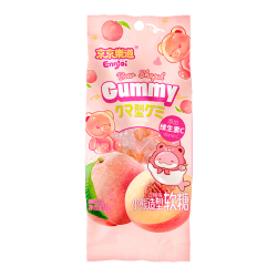 Конфеты желейные Gummy в форме медведя со вкусом персика GuandongLefen, 50 г