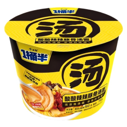 Лапша быстрого приготовления со вкусом острого бульона на свиной косточке JML, чашка 160 г