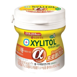 Жевательная резинка в банке с вкусом прополиса Lotte, 86 г