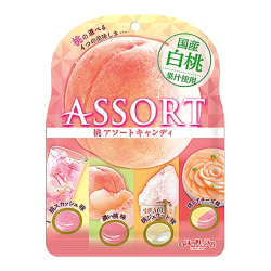 Карамель со вкусом персика Ассорти 4 Senjaku, 85 г