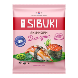 Морская капуста Яки-Нори для суши Sibuki, 28 г