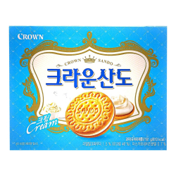 Печенье Сандо вкус ванили Crown, 161 г