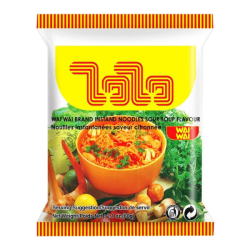 Лапша быстрого приготовления с классическим кисло-сладким вкусом Wai Wai, пачка 60 г