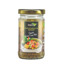 Органическая зеленая паста карри Lum lum, 120 г