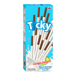 Бисквитные палочки Ticky с молочным кремом Uni Firms, 18 г