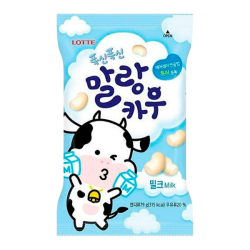 Жевательные молочные конфеты Malang Cow Lotte, 79 г