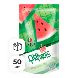 Напиток концентрированный для приготовления коктейля со вкусом арбуза Baba, 190 мл х 50 шт