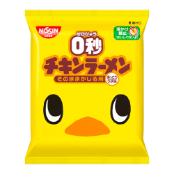 Снек из лапши со вкусом куриного рамена Nissin, 75 г