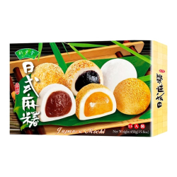 Моти ассорти со вкусом белого, черного кужута и красных бобов Bamboo House, 450 г